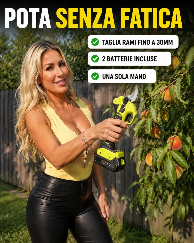 PotaPro - Pota senza fatica, taglia rami fino a 30mm