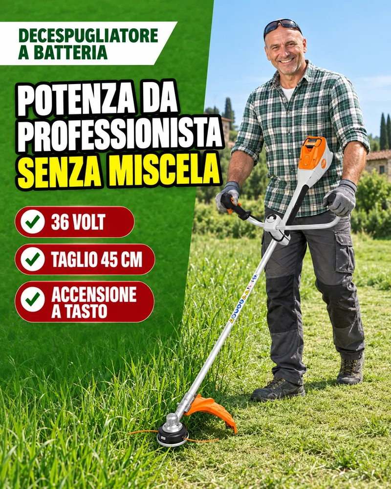 Decespugliatore a batteria Stihl FSA 200