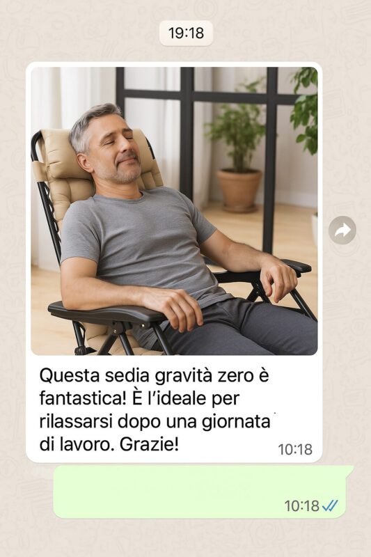 7cf9a09b-d9b4-4dca-8dce-2e674bdfc099 Cos'è la posizione Gravità Zero e perché può rivoluzionare il tuo relax all'aperto