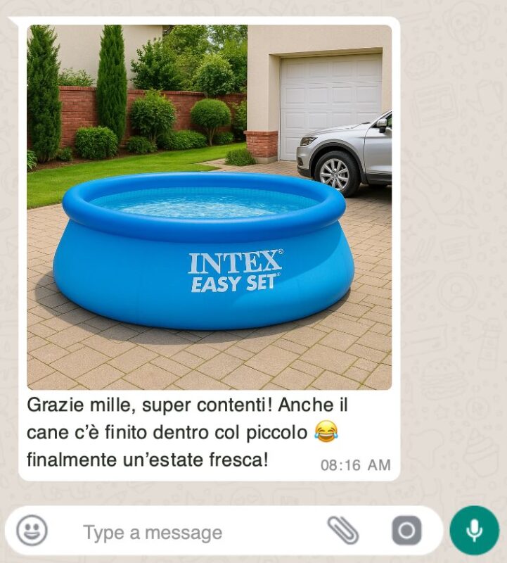 zeoob.com_48bgoc4ube_photo Piscina Portatile INTEX Easy SET e il RELAX è direttamente a CASA TUA