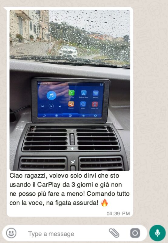 zeoob.com_jjmxs8c8oy_photo Navigatore, GPS, Vivavoce, Doppia Camera 4K, Assistente Vocale Compatibile per tutte le Auto